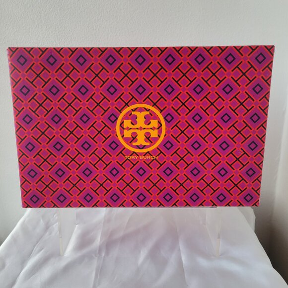 Tory Burch Lowell Women’s Slingback Black Leather Heeled Sandal (Size: 7M) - Picture 5 of 9